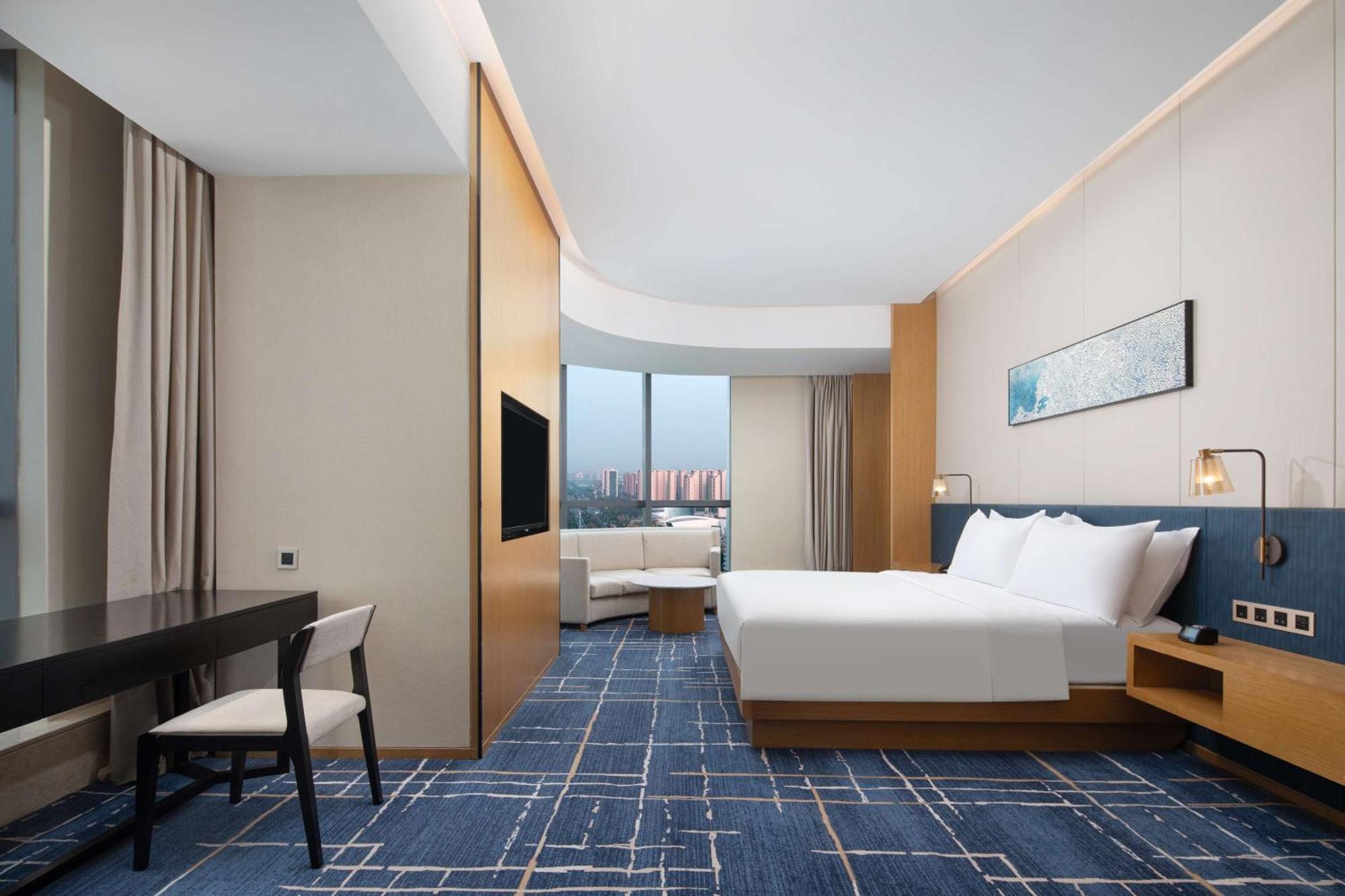 Hilton Garden Inn Zibo Zhangdian Exterior photo